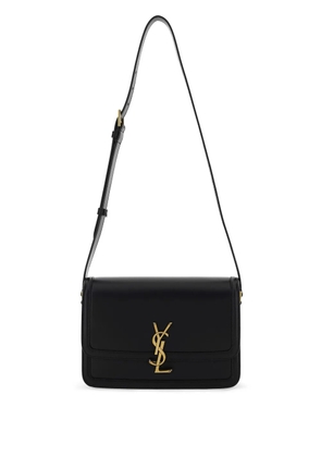Saint Laurent monogram leather shoulder bag - Black