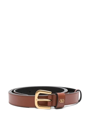 Valentino Garavani leather belt - Brown