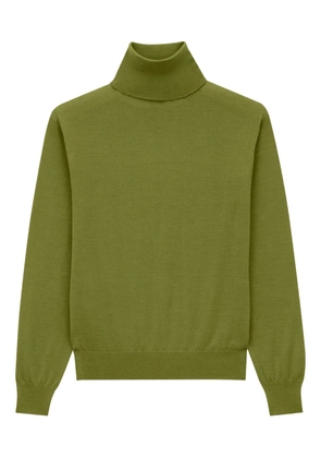 Saint Laurent turtleneck wool sweater - Green