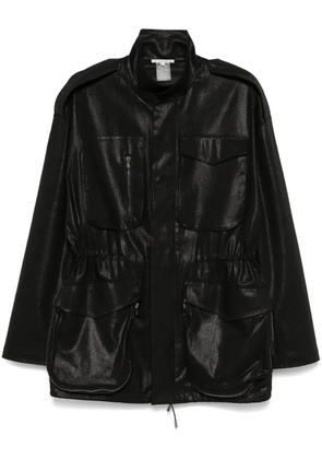 Nensi Dojaka coated jacket - Black