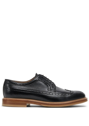 Brunello Cucinelli lace-up leather brogues - Black