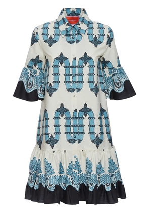 La DoubleJ Choux cotton shirtdress - White