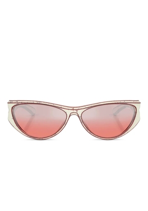 Diesel cat-eye sunglasses - Red