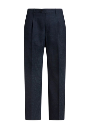ETRO paisley trousers - Blue