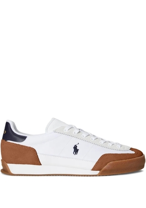 Polo Ralph Lauren Hester suede low-top sneakers - White