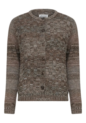 Maison Margiela buttoned cardigan - Brown