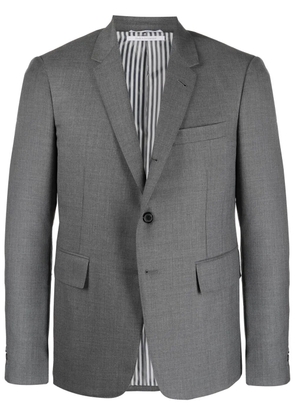 Thom Browne crop-sleeve blazer - Grey
