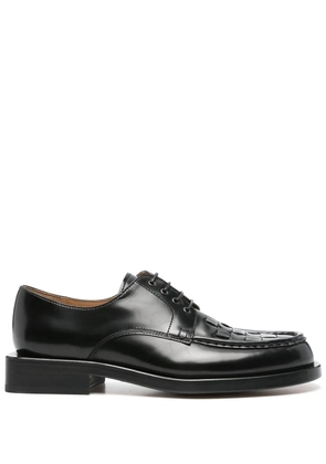 Jacquemus The Woven Derby shoes - Black
