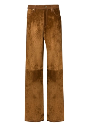 Golden Goose Melany straight-leg trousers - Brown