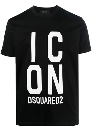 DSQUARED2 Icon logo-print T-shirt - Black
