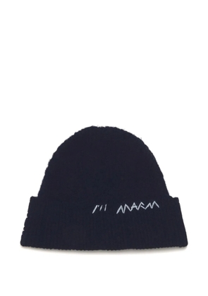 Marni knitted beanie - Blue