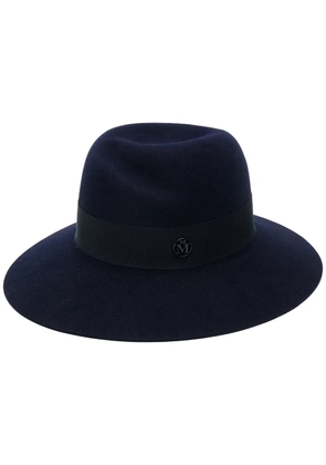 Maison Michel Virginie wide-brim hat - Blue