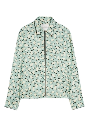 Jil Sander printed shirt - Green