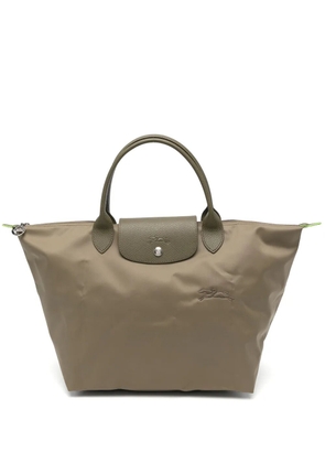 Longchamp medium Le Pliage tote bag - Green