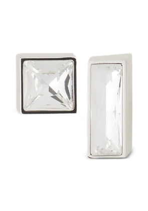 Lanvin rectangle stud earrings - Silver