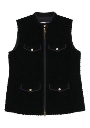 Moncler multi-pocket zip-front gilet - Blue