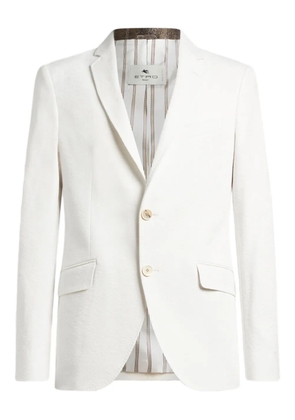 ETRO single-breasted blazer - White