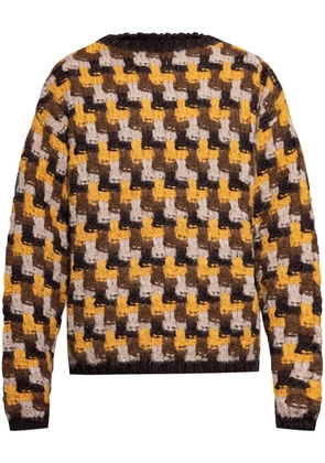 Moncler Grenoble Apres-ski knit jumper - Yellow