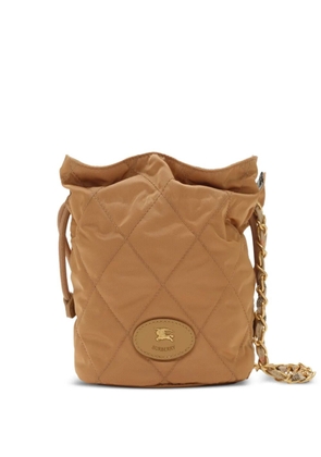 Burberry Horseshoe mini bucket bag - Brown