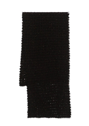 Faliero Sarti Eterea scarf - Black