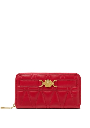Versace Medusa '95 quilted long wallet - Red