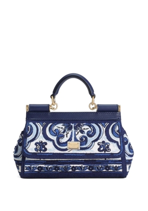 Dolce & Gabbana mini Sicily tote bag - Blue