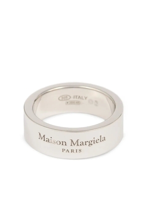 Maison Margiela logo-reference ring - Silver