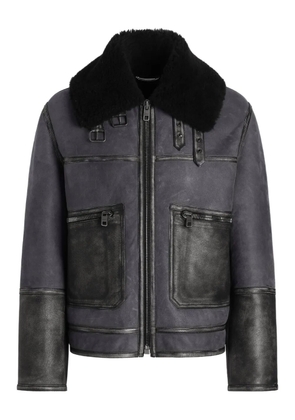 Dolce & Gabbana leather jacket - Grey