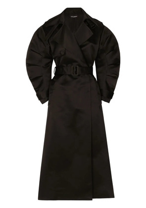 Dolce & Gabbana belted trench coat - Black