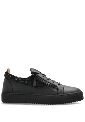 Giuseppe Zanotti Frankie double-zip low-top sneakers - Black
