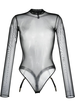 Maison Close Corps à Corps long-sleeve bodysuit - Black