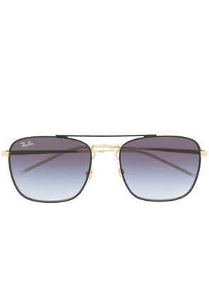 Ray-Ban aviator shaped sunglasses - Gold