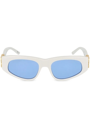 Balenciaga Eyewear Dinasty BB cat-eye frame sunglasses - White