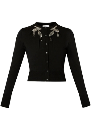 ERDEM cropped cardigan - Black