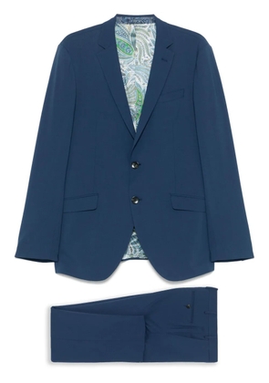 ETRO single-breasted suit - Blue