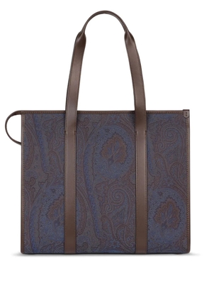 ETRO Paisley tote bag - Brown