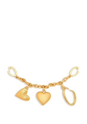 Oscar de la Renta Heart O bag charm - Gold