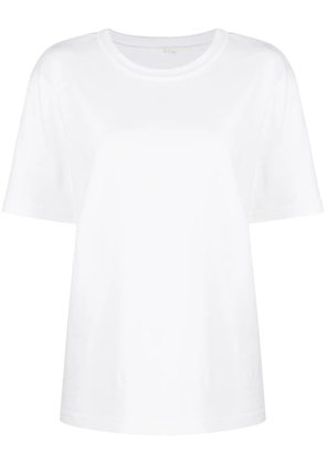 Alexander Wang rubberised-logo cotton T-shirt - White