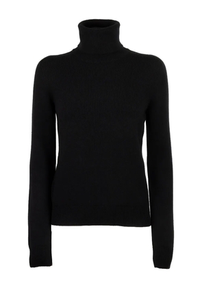 Saint Laurent cashmere turtleneck jumper - Black
