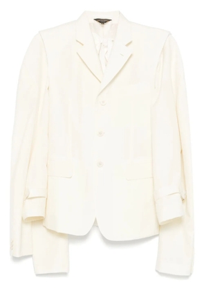 Comme Des Garçons detachable-sleeves waistcoat - White