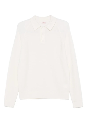 FURSAC wool polo shirt - Neutrals