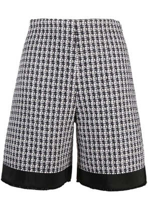 Moncler high-waisted tailored shorts - Black