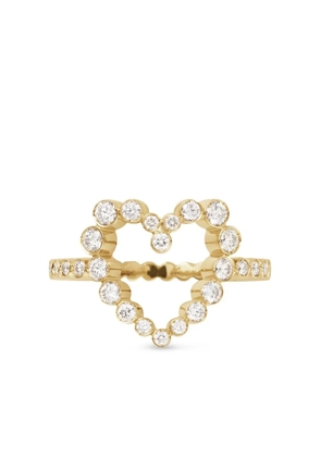 Sophie Bille Brahe 18kt yellow gold Ensemble Coeur Heart ring