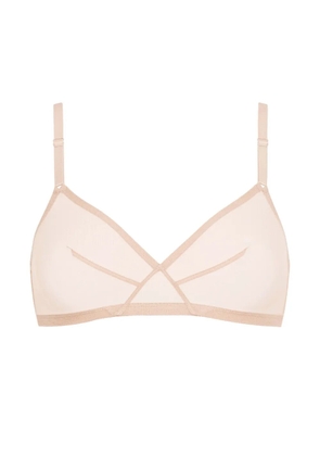 ERES Bel sheer tulle triangle bra - Neutrals