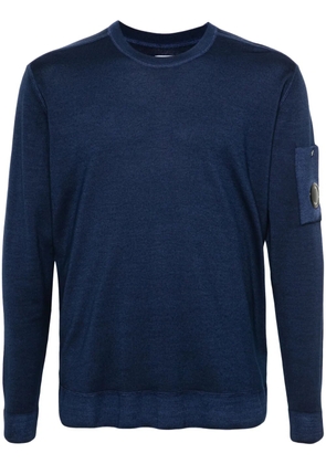 C.P. Company Lens-detail sweater - Blue