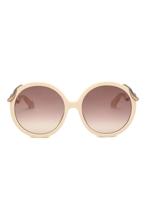 Roberto Cavalli round-frame sunglasses - Yellow