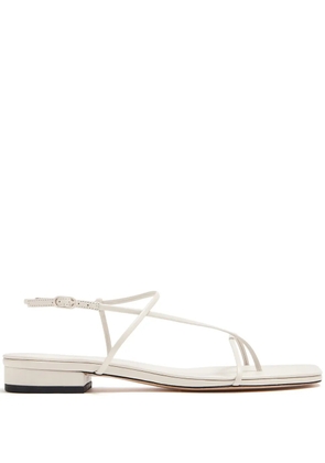 Studio Amelia Cross Front sandals - Neutrals