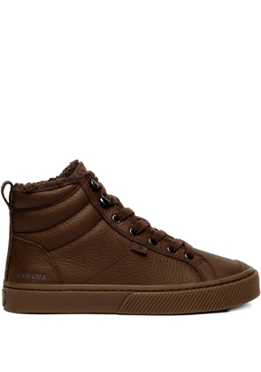 Cariuma OCA high-top leather sneakers - Brown