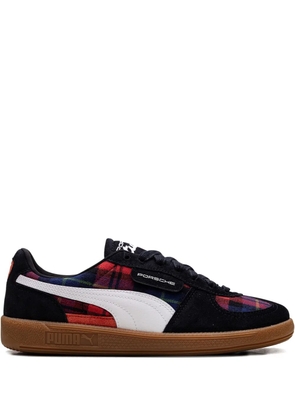 PUMA x Porsche Legacy 'Palermo - Tartan - Black/Red' sneakers