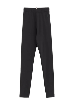 Moncler Grenoble logo-patch leggings - Black